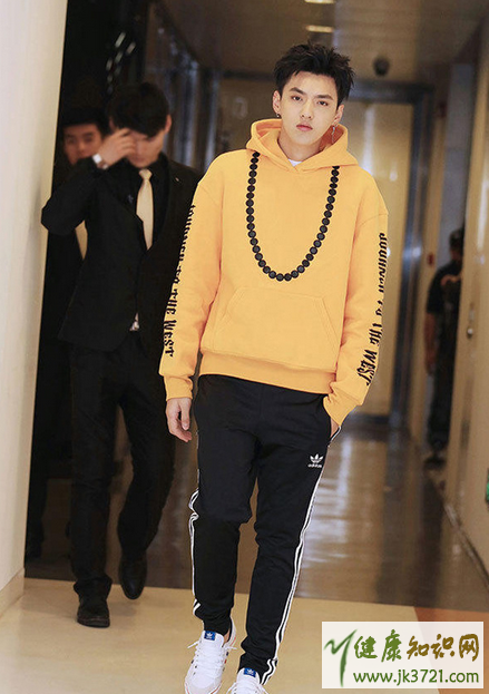 侧条纹运动裤配什么上衣2017今年流行的运动裤搭配攻略插图3